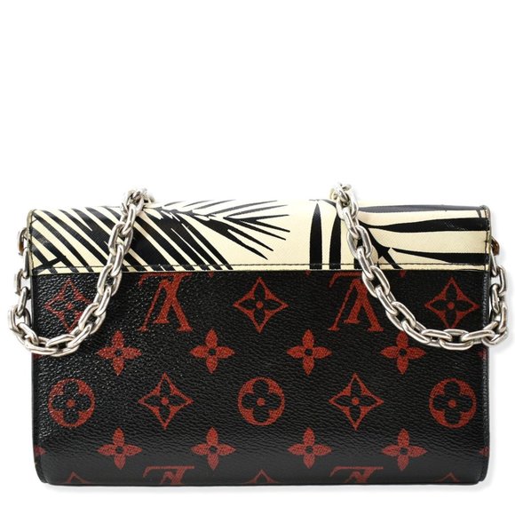 LOUIS VUITTON  Monogram Palm Twist Chain Wallet White - Picture 3 of 13